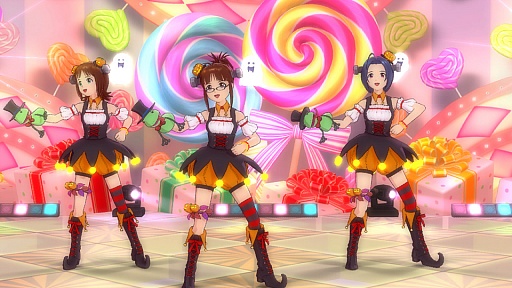画像ギャラリー No.024のサムネイル画像 / 「アイドルマスター2」の最新ダウンロードコンテンツ「カタログ第13号」の配信は，2012年11月1日。収録曲は「魔法をかけて！」，そして新衣装は「ハロウィントリッカー」