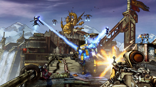 画像ギャラリー No.002のサムネイル画像 / 「Borderlands 2」は欧米で2012年9月に発売。プレイアブルキャラクターや新フィーチャーを紹介するノリノリのムービーが公開だ
