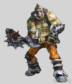 画像ギャラリー No.002のサムネイル画像 / 「Borderlands 2」の拡張パックに登場する6人目のプレイヤーキャラクター“クリーグ・ザ・サイコ”が発表
