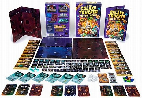 画像ギャラリー No.003のサムネイル画像 / タイルの山から宇宙船を組み上げろ！ ボードゲーム「ギャラクシートラッカー」拡張セット“キープ・オン・トラッキング”が5月上旬発売