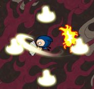 画像ギャラリー No.009のサムネイル画像 / 「忍まめ」，ど派手な必殺技「奥義」を12種類公開。武器選びの参考にしよう