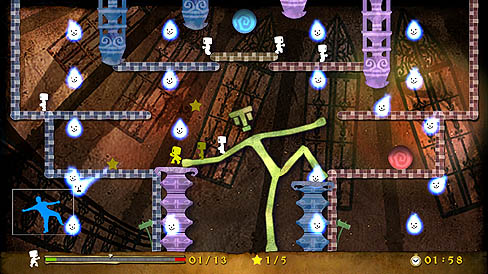 画像ギャラリー No.006のサムネイル画像 / 2011年9月7日に配信開始，Xbox 360専用タイトル「リードミーズ」ってこんなゲームだった。かわいいリードミー達を優しくリードしてゴールへ導こう
