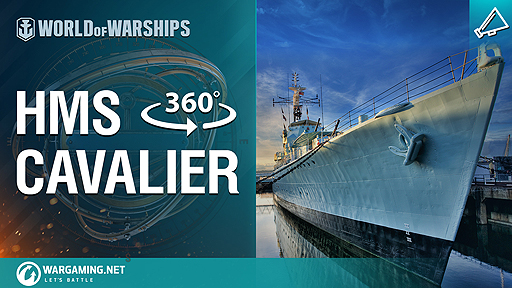 画像ギャラリー No.002のサムネイル画像 / 駆逐艦・HMSキャヴァリアの艦内を360度見回せる。WargamingのVRプロジェクトがGoogle Arts & Culture Platformで公開