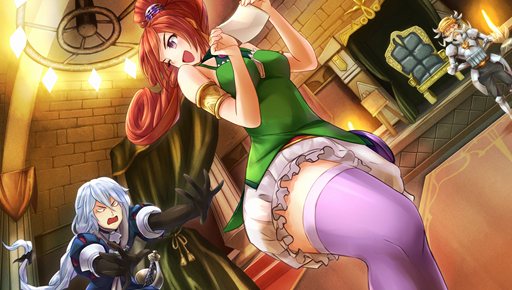 画像ギャラリー No.002のサムネイル画像 / 明日発売「王と魔王と7人の姫君たち 〜新・王様物語〜」本編へと続くOPムービーと,姫達の姿が確認できるスクリーンショット公開
