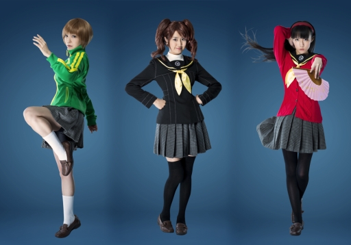 画像ギャラリー No.001のサムネイル画像 / 舞台「P4U」,キャラクタービジュアル第1弾の3キャラが公開