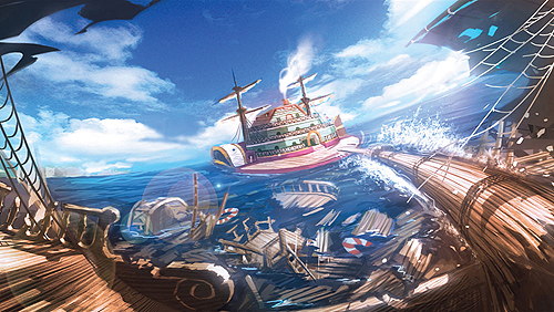 画像ギャラリー No.014のサムネイル画像 / 「ワンピース 海賊無双」,ルフィの腕がうなる最新スクリーンショットとステージコンセプトアートを公開