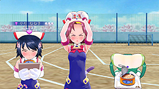 画像ギャラリー No.011のサムネイル画像 / カメラの角度には変更ナシ。 明日発売のPS3「ぎゃる☆がん」，「それゆけ！ぶるにゃんマン」とのコラボDLC＆アップデートパッチを，発売と同時に配信