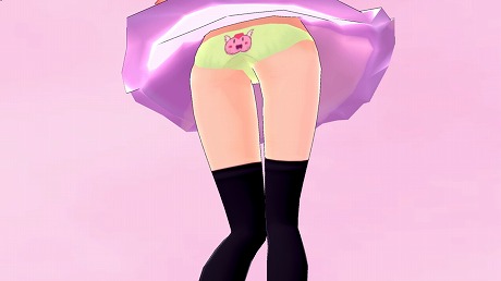画像ギャラリー No.025のサムネイル画像 / 「ぎゃる☆がん」，PS3版には女の子キャラが履くパンツの柄を変更できる新要素が導入されていた――423種類のパンツを見る方法