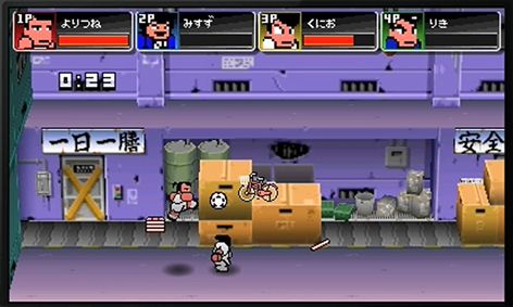 画像ギャラリー No.002のサムネイル画像 / 3DS「熱血硬派くにおくん」よりつね登場の新ムービーほかブログパーツ配信