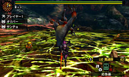 画像ギャラリー No.006のサムネイル画像 / ［TGS 2012］「モンスターハンター4」の新武器「操虫棍」は虫を操るだけの武器じゃない。飛び乗り攻撃を存分に楽しめる特殊アクションに注目だ