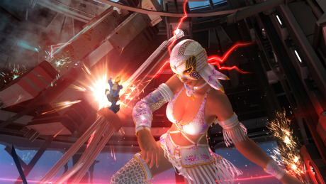 画像ギャラリー No.002のサムネイル画像 / 「DEAD OR ALIVE 5」の店頭体験会が9月15日にヤマダ電機 池袋LABI1にて開催。当日は早矢仕プロデューサーによるトークも