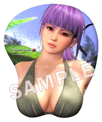 画像ギャラリー No.002のサムネイル画像 / 「DEAD OR ALIVE 5」,3Dマウスパッドの予約受付開始。Web限定特典付き