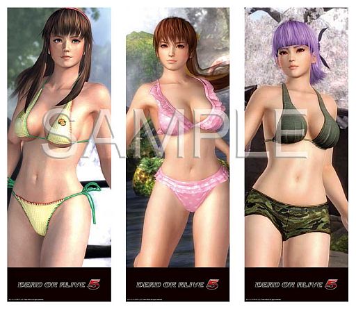 画像ギャラリー No.004のサムネイル画像 / 「DEAD OR ALIVE 5」,3Dマウスパッドの予約受付開始。Web限定特典付き