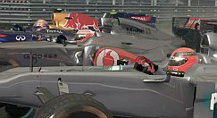 画像ギャラリー No.005のサムネイル画像 / 「F1 2011」,3DS版動画を初公開。PS Vita版など他機種の映像も追加