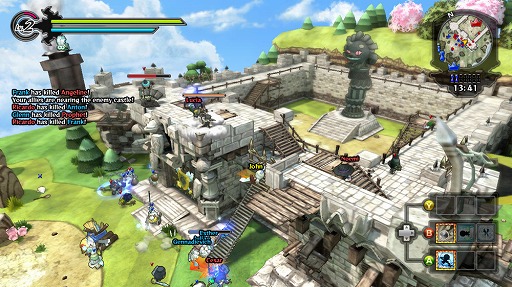 画像ギャラリー No.002のサムネイル画像 / Xbox 360初のFree-to-Playゲーム「Happy Wars」を紹介。シンプルなルールで遊びやすい対戦が熱い