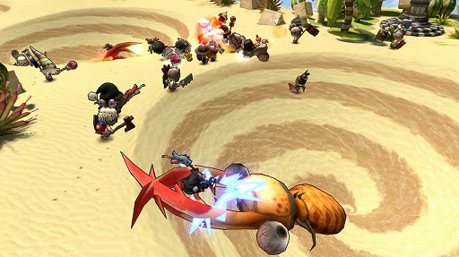 画像ギャラリー No.007のサムネイル画像 / Xbox 360初のFree-to-Playゲーム「Happy Wars」を紹介。シンプルなルールで遊びやすい対戦が熱い
