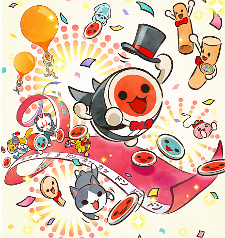 画像ギャラリー No.013のサムネイル画像 / 「太鼓の達人」の20周年を記念して実施される,さまざまな企画がスタート。記念ビジュアルと2001年の第1作から年代ごとに振り返るPVが公開