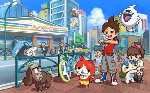 画像ギャラリー No.076のサムネイル画像 / 3DS用ソフト「妖怪ウォッチ」の情報をおさらい。2人の主人公やアイテム“妖怪ウォッチ”を使ってできることなどを再確認しよう
