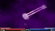 画像ギャラリー No.015のサムネイル画像 / 「機動戦士ガンダム 木馬の軌跡」，戦場や攻撃目標によって局地戦は「対艦戦」か「制圧戦」に突入。メガ粒子砲を撃てるコマンド「砲撃」も明らかに