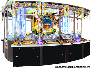 画像ギャラリー No.002のサムネイル画像 / KONAMI，「AOU2012 アミューズメント・エキスポ」に最新の大型メダルゲームからリズムゲームまでを出展。ブースのステージスケジュールも公開に