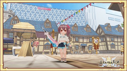 画像ギャラリー No.003のサムネイル画像 / 「エレメンタルナイツオンラインR」で,コラボイベント「ビッカメ娘エレナイ海開き」が開催