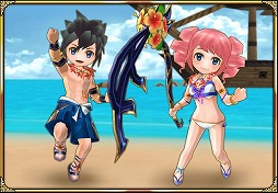 画像ギャラリー No.005のサムネイル画像 / 「エレメンタルナイツオンラインR」，夏祭りイベント“海賊団の襲撃！”が開催