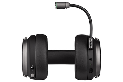 画像ギャラリー No.007のサムネイル画像 / Corsair,ワイヤレス&ワイヤード両対応の新ヘッドセット「VIRTUOSO RGB Wireless」を発表。ガンメタルの特別カラーも用意