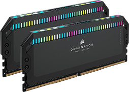 画像ギャラリー No.002のサムネイル画像 / Corsair,Alder Lake-S対応のDDR5メモリ「DOMINATOR PLATINUM RGB DDR5」など計2製品を発表