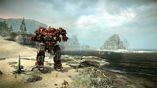画像ギャラリー No.001のサムネイル画像 / 「MechWarrior Online」のアクションシーンが確認できる,最新ムービー公開