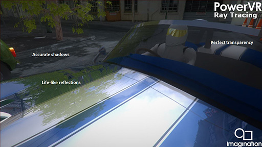 画像ギャラリー No.013のサムネイル画像 / 英Imagination,レイトレ対応GPU「PowerVR Wizard」の実動チップによるリアルタイムデモを世界初公開