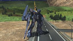 画像ギャラリー No.003のサムネイル画像 / 「機動戦士ガンダム エクストリームバーサス フルブースト」，4月26日のアップデートで「バンシィ」が登場。スクリーンショットで攻撃技を確認しよう