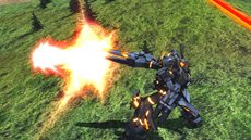 画像ギャラリー No.006のサムネイル画像 / 「機動戦士ガンダム エクストリームバーサス フルブースト」，4月26日のアップデートで「バンシィ」が登場。スクリーンショットで攻撃技を確認しよう
