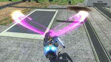 画像ギャラリー No.009のサムネイル画像 / 「機動戦士ガンダム エクストリームバーサス フルブースト」，4月26日のアップデートで「バンシィ」が登場。スクリーンショットで攻撃技を確認しよう