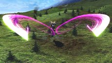 画像ギャラリー No.010のサムネイル画像 / 「機動戦士ガンダム エクストリームバーサス フルブースト」，4月26日のアップデートで「バンシィ」が登場。スクリーンショットで攻撃技を確認しよう