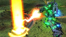 画像ギャラリー No.015のサムネイル画像 / 「機動戦士ガンダム エクストリームバーサス フルブースト」，4月26日のアップデートで「バンシィ」が登場。スクリーンショットで攻撃技を確認しよう
