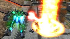 画像ギャラリー No.016のサムネイル画像 / 「機動戦士ガンダム エクストリームバーサス フルブースト」，4月26日のアップデートで「バンシィ」が登場。スクリーンショットで攻撃技を確認しよう