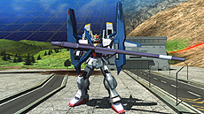 画像ギャラリー No.043のサムネイル画像 / 「機動戦士ガンダム EXVS. フルバースト」,新機体「エクストリームガンダム(type-レオス)アイオス・フェース」「ガンダムMk-II」のアクションを公開