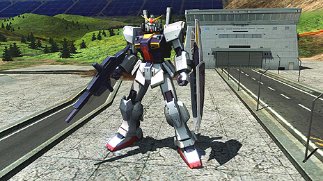 画像ギャラリー No.055のサムネイル画像 / 「機動戦士ガンダム EXVS. フルバースト」，新機体「エクストリームガンダム（type-レオス）アイオス・フェース」「ガンダムMk-II」のアクションを公開