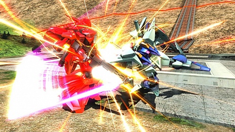 画像ギャラリー No.012のサムネイル画像 / 「機動戦士ガンダム EXVS. フルブースト」，11月26日に新機体「Ξ（クスィー）ガンダム」，プレイヤーナビ「エルピー・プル」「ソーマ・ピーリス」が登場