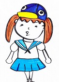画像ギャラリー No.005のサムネイル画像 / 「迷宮塔路レガシスタ」が本日発売に。三森すずこさんが描いた「フーちゃん」や,日本一ソフトウェア社長・新川宗平氏などの“おえかきデータ”を配信