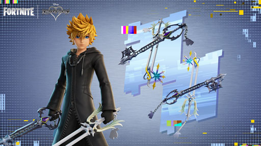 画像ギャラリー No.007のサムネイル画像 / 「フォートナイト」と「キングダム ハーツ」がコラボ。ソラたちのコスチュームやキングダムチェーンなどのアイテムが登場