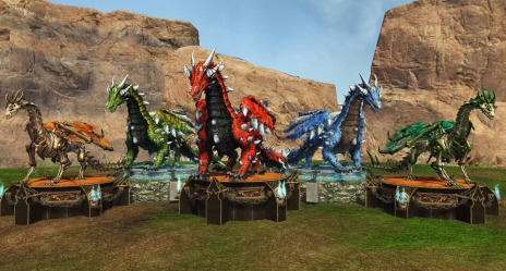 画像ギャラリー No.011のサムネイル画像 / 「Dragon's Prophet」，パーティを簡単に組める「パーティーシステム」が実装に。カラフルなドラゴンが出現するパックも発売