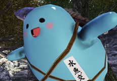 画像ギャラリー No.003のサムネイル画像 / 「Dragon's Prophet」アニメ「普通の女子校生が【ろこどる】やってみた。」コラボ第2弾で，ゆるキャラ「魚心くん」が登場