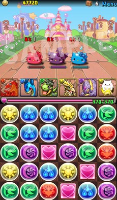 画像ギャラリー No.002のサムネイル画像 / 「パズル＆ドラゴンズ」，「ハローキティ ワールド」コラボは1月27日にスタート。遊園地のようなダンジョンを攻略して，コラボモンスターを手に入れよう