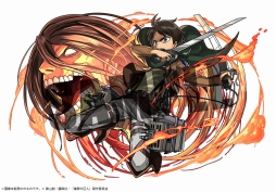 画像ギャラリー No.002のサムネイル画像 / 「パズドラ」×「進撃の巨人」コラボ第2弾が6月5日に開催決定