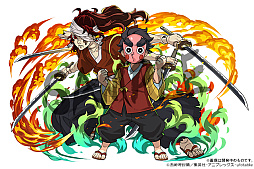 画像ギャラリー No.008のサムネイル画像 / 「パズドラ」，時透無一郎，甘露寺蜜璃，宇髄天元らが参戦。アニメ「鬼滅の刃」とのコラボを実施
