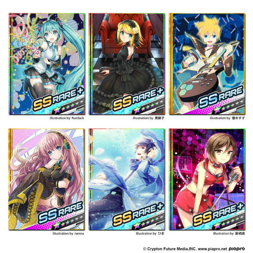 画像ギャラリー No.002のサムネイル画像 / 「初音ミク ぐらふぃコレクション」がコロプラにてサービス開始
