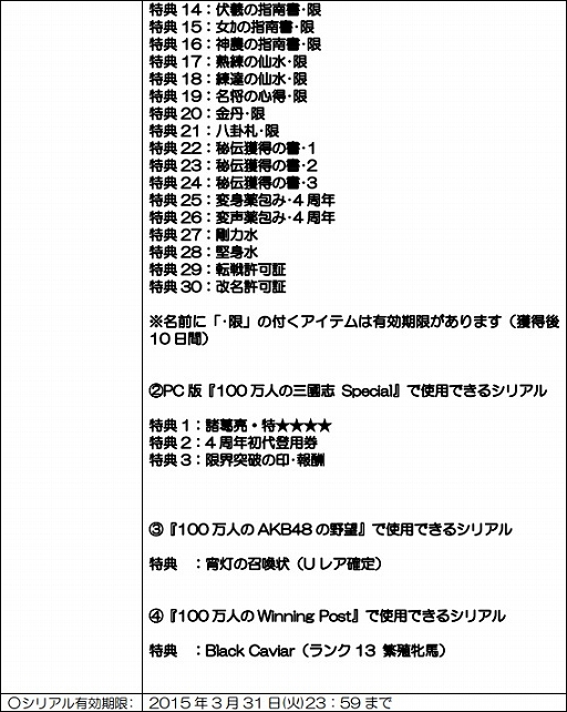 画像ギャラリー No.004のサムネイル画像 / 「100万人の三國志」,4周年を記念した30大特典付きガイドブックが発売