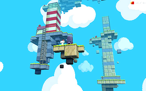 画像ギャラリー No.004のサムネイル画像 / 第14回「Independent Games Festival」グランプリ受賞作品,「Fez」の約6分半に及ぶプレイムービーが公開