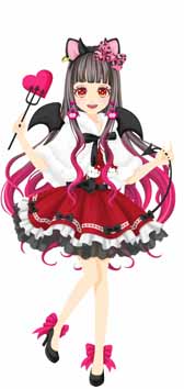 画像ギャラリー No.003のサムネイル画像 / 「プラチナ☆ガール」,小悪魔「ハローキティ」と期間限定でコラボを実施